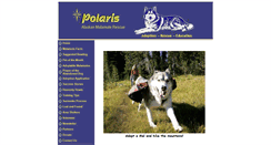 Desktop Screenshot of polarismalamuterescue.org